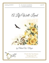 A Life Well-Lived Handbell sheet music cover